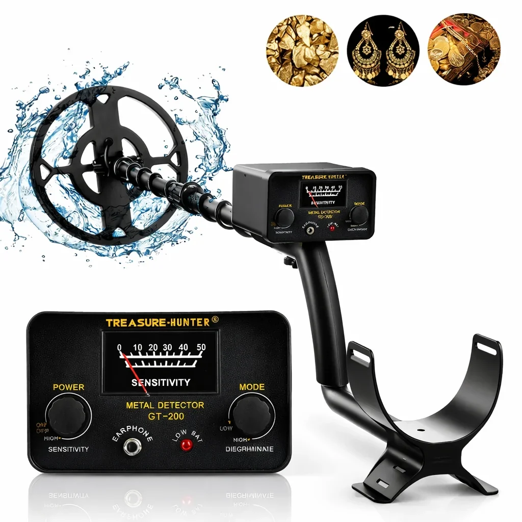 Detector de Metais e Pedras Preciosas Profissional