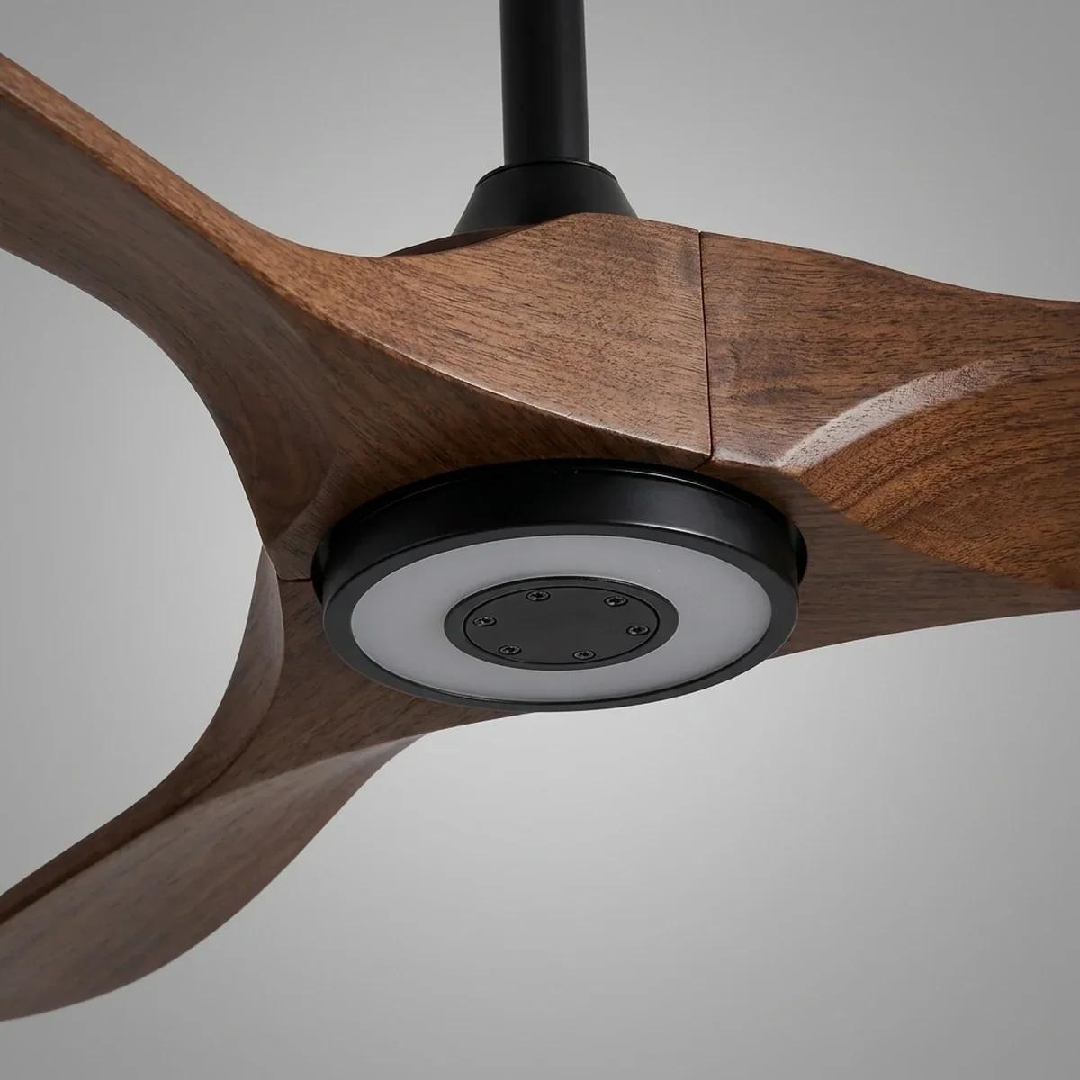 Ventilador de Teto SmartWood 150W com Controle Remoto e LED 3 Tons — vista complementar